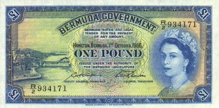 Bermuda Pound-1966