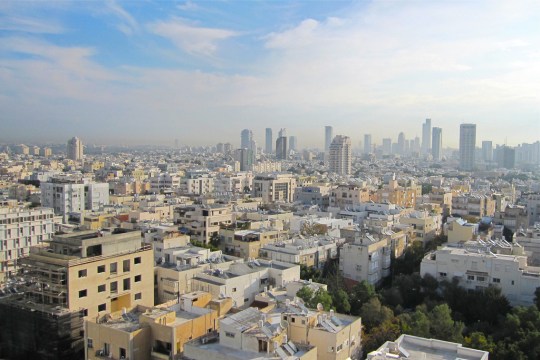 View across Tel Aviv to Ramat Gan