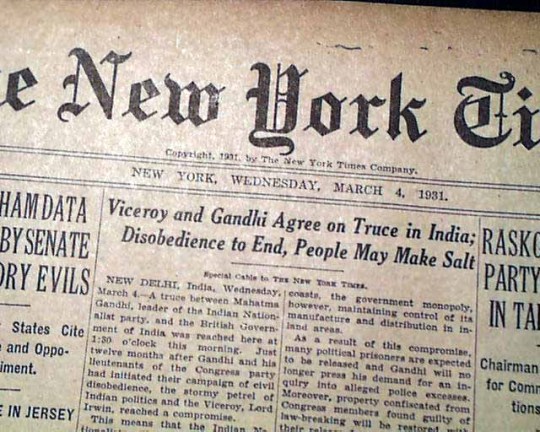 NYTimes March 04-1931 Front Page