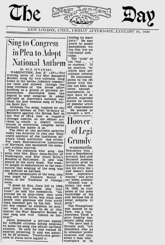 The Day New London Connecticut Jan 31 1930