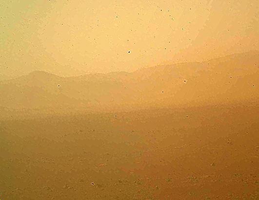 Curiosity's first color image from Mars
