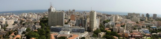 Dakar skyline