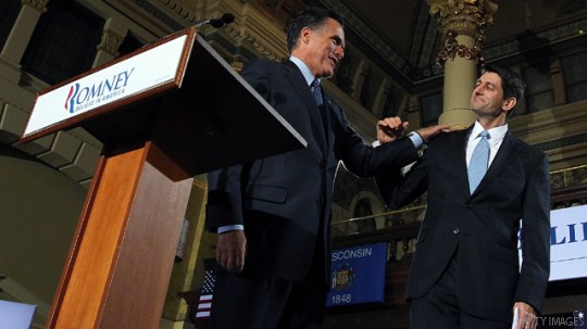 Mitt Romney Holds Primary Night Gathering