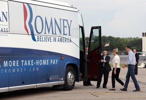 Romney Bus Tour