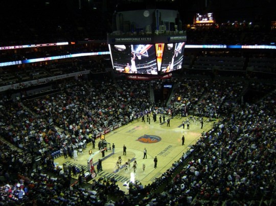 Charlotte Bobcats court