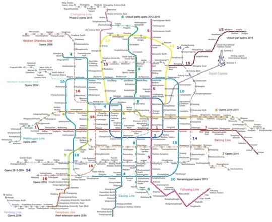 Beijing Subway Map
