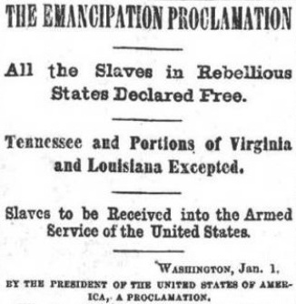 Emancipation Proclamation