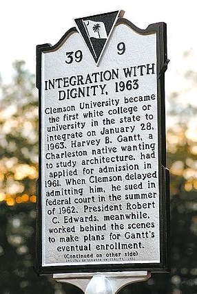 Harvey Gantt at Clemson University
