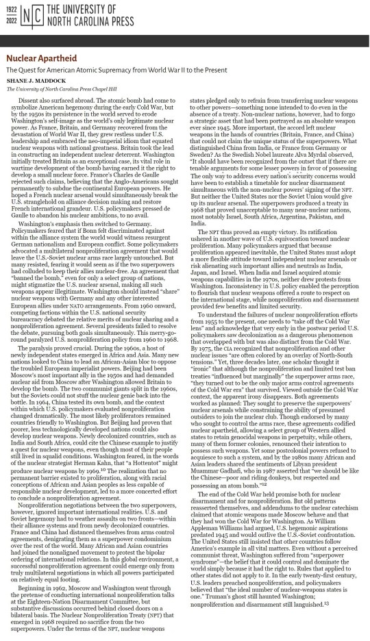 Nuclear Apartheid Shane J Maddock 02