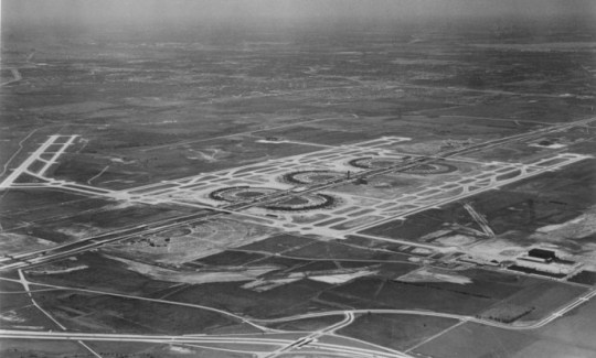 Dallas Fort Worth -Construction 1974