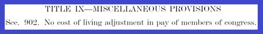 No Raise For Congress
