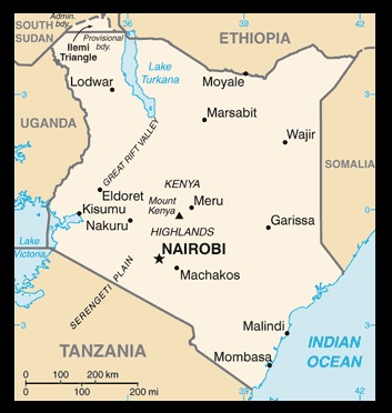 Kenya Map
