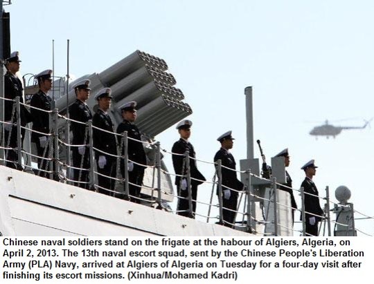Chinese navy in Africa