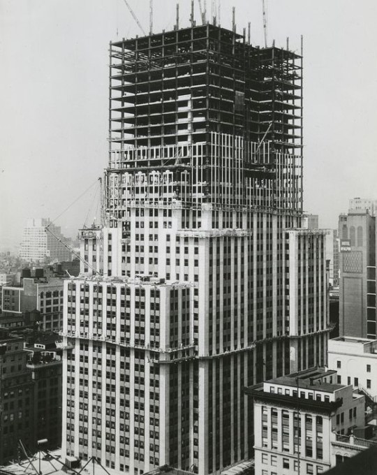 Empire State Building construction