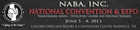 National Association of Black Accountants Conference 2013 Nashville