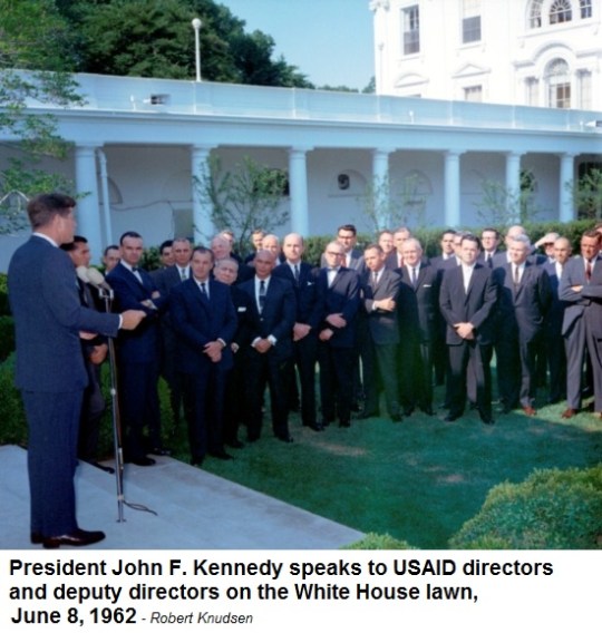 President John F Kennedy USAID