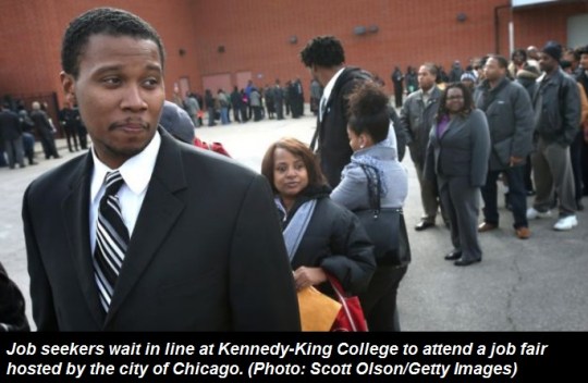 African Americans Great Recession Continues