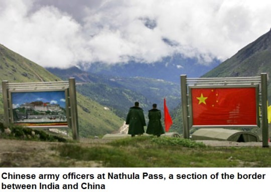 China India border