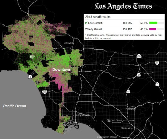 City of Los Angeles Election 2013