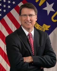 North Carolina Governor Pat McCrory