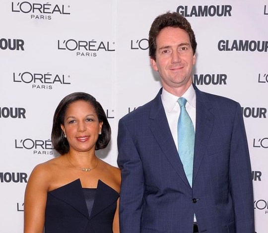 Dr. Susan Rice and Ian Officer Cameron