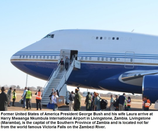 George W. Bush Zambia