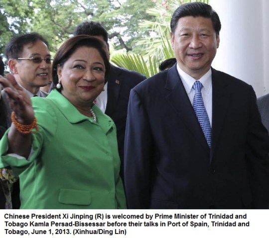 President Xi Jinping visiting Caribbean