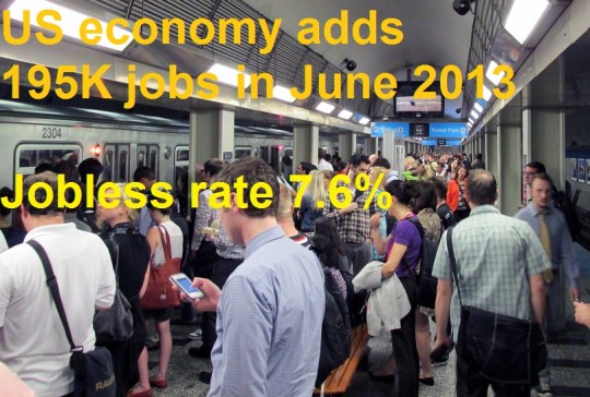 June 2013 Unemployment