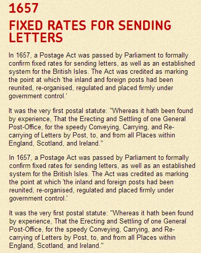 Royal Mail History 