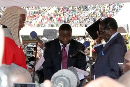 Robert Mugabe sworn-in