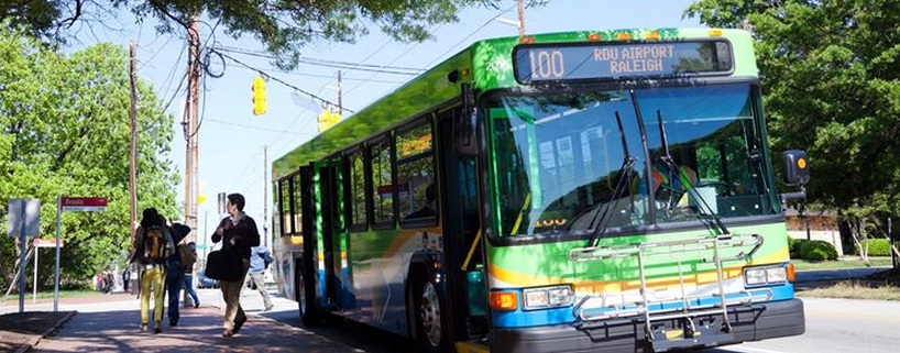 Triangle Transit bus