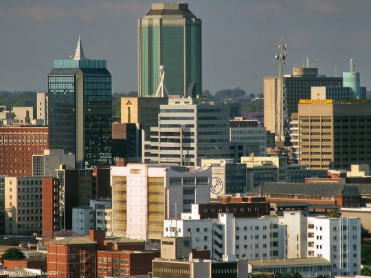 Harare skyline
