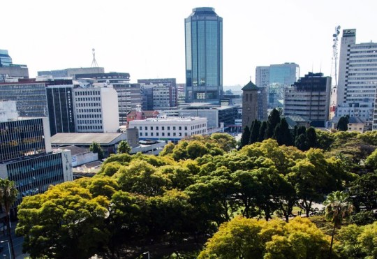Harare skyline