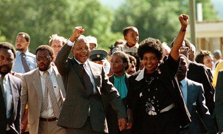 Nelson and Winnie Mandela