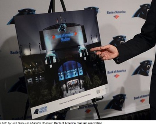 Bank of America Stadium renovation