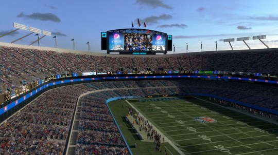 Bank of America Stadium renovation 