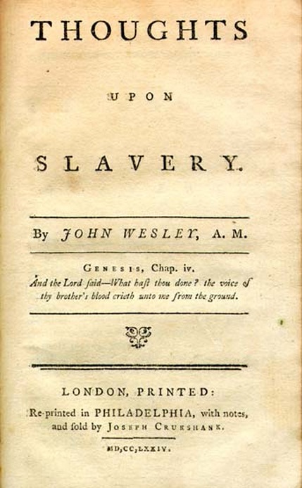 Thoughts Upon Slavery