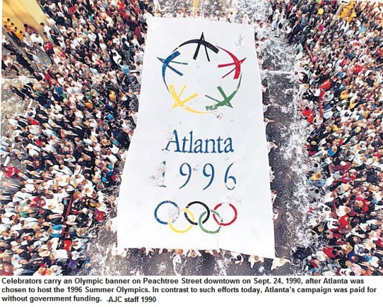 Atlanta Olympic Bid 1990a