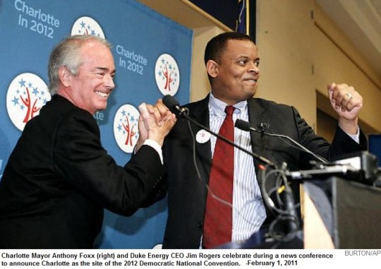 Charlotte DNC 2012 award