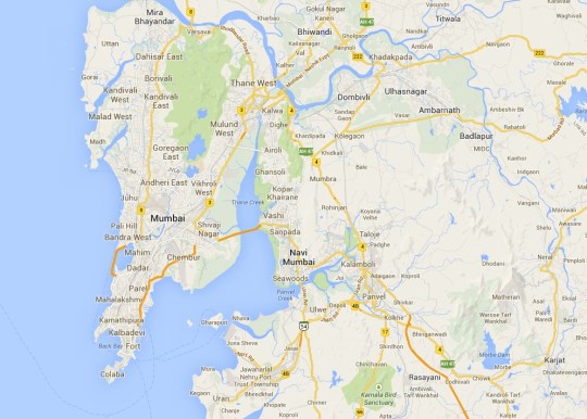 Mumbai Map 
