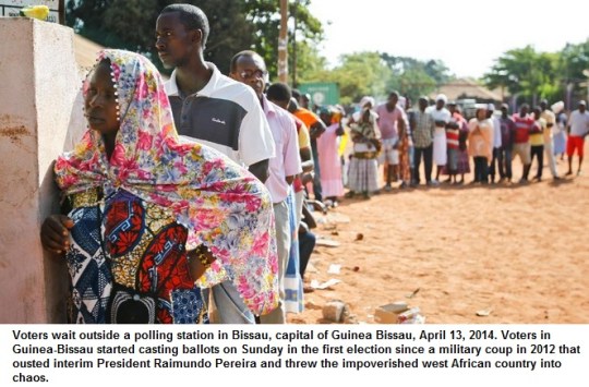 Guinea Bissau Voting