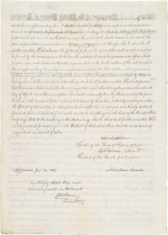 Supplemental Act of July 12, 1862 