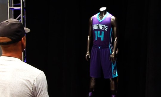 Charlotte Hornets Uniforms players