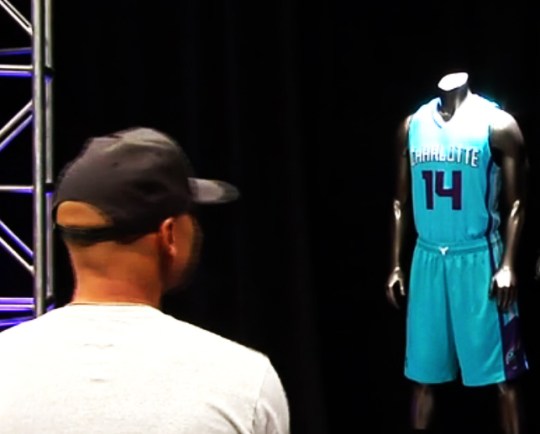 Charlotte Hornets Uniforms players