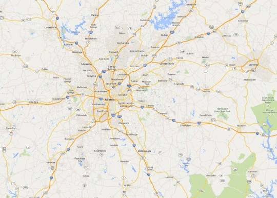 Atlanta Map