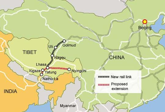 Tibet China Rail