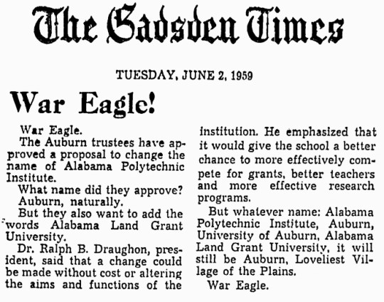 1959 June 2 Auburn University