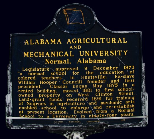 Alabama A&M sign
