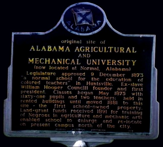 Alabama A&M sign