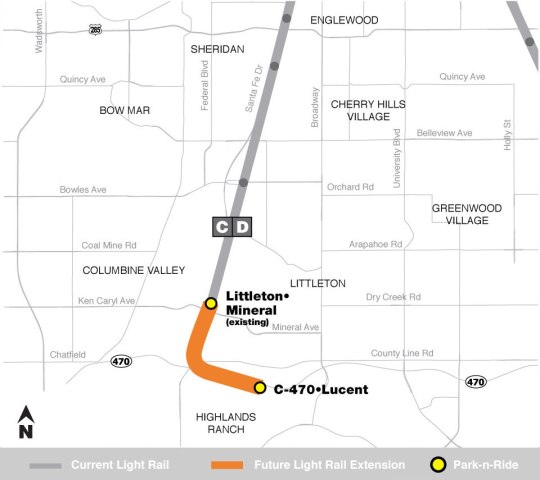Southwest Light Rail Line